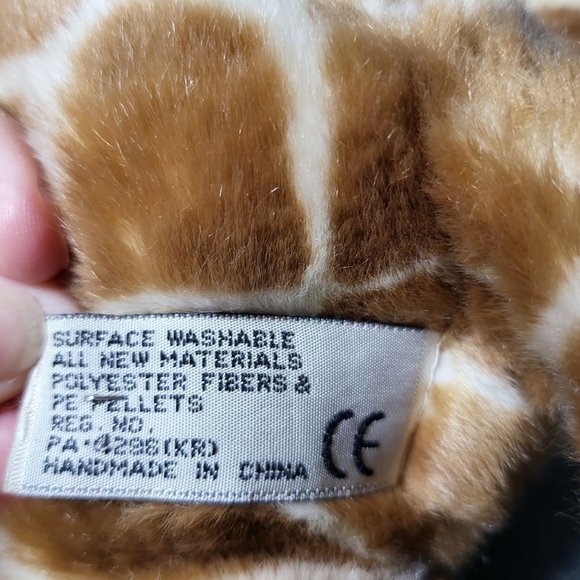 Aurora Busch Gardens Giraffe Plush Stuffed Animal Zoo Plushie Safari Stuffie - Picture 8 of 10